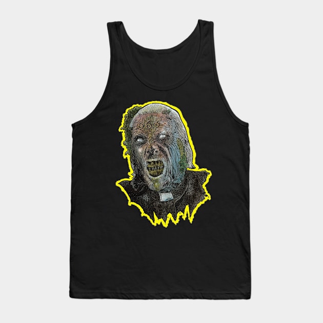 Demonic Zombie Priest Tank Top by rsacchetto